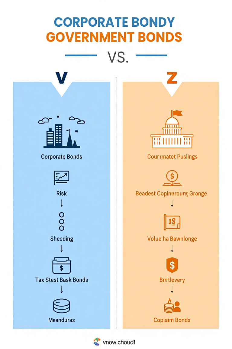 Corporate Bonds vs. Government Bonds: Key Differences and Benefits